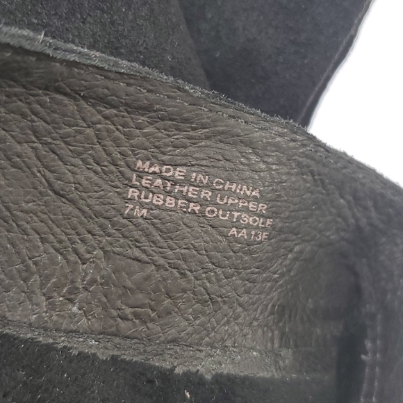 Michael Kors Black Suede Bayview Riding Boot Knee High Sz 7 - Picture 13 of 16